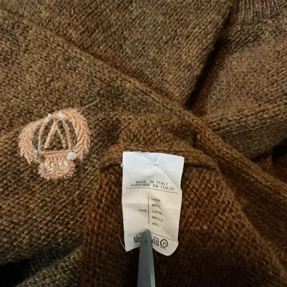 VINTAGE VALENTINO UOMO WOOL SWEATER! EUC! SIZE L